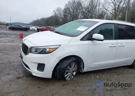 2017 Kia Sedona Lx из США, поврежденный, VIN KNDMB5C14H6260388